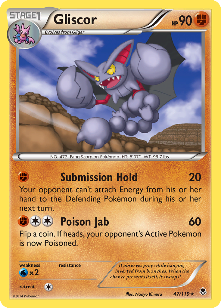 Gliscor (47/119) [XY: Phantom Forces] | Exor Games Summserside