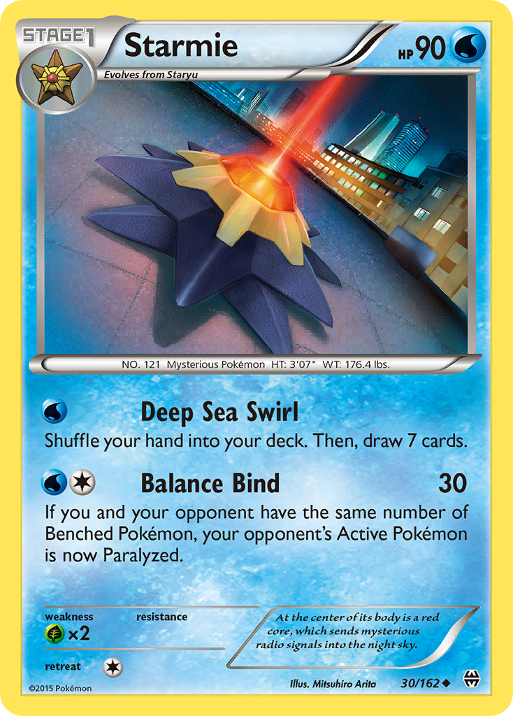 Starmie (30/162) [XY: BREAKthrough] | Exor Games Summserside