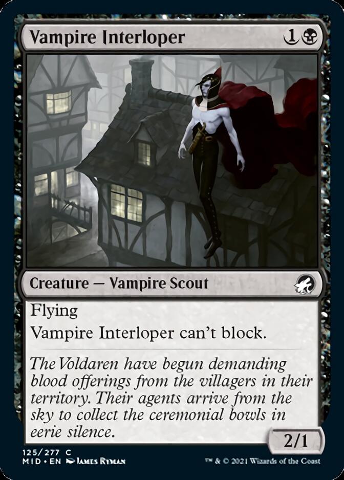 Vampire Interloper [Innistrad: Midnight Hunt] | Exor Games Summserside