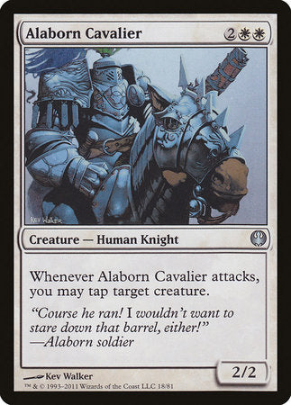 Alaborn Cavalier [Duel Decks: Knights vs. Dragons] | Exor Games Summserside