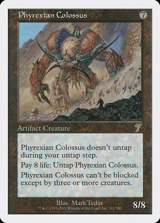 Phyrexian Colossus [Seventh Edition] | Exor Games Summserside