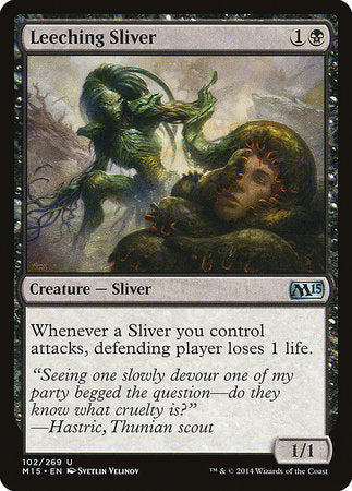 Leeching Sliver [Magic 2015] | Exor Games Summserside