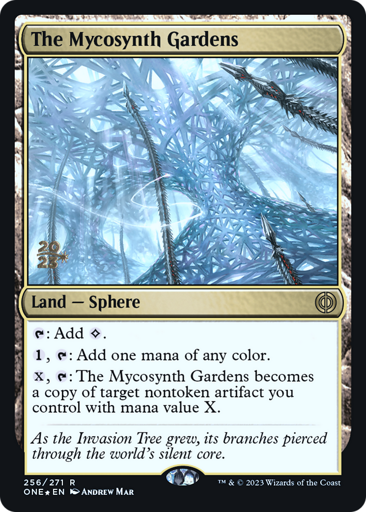 The Mycosynth Gardens [Phyrexia: All Will Be One Prerelease Promos] | Exor Games Summserside