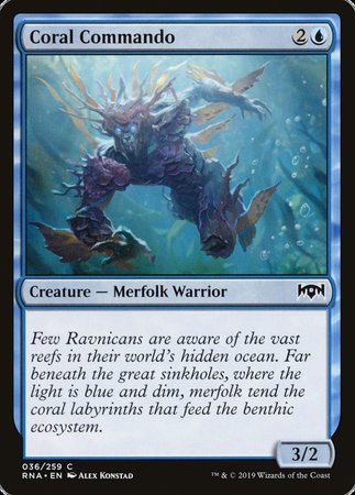 Coral Commando [Ravnica Allegiance] | Exor Games Summserside