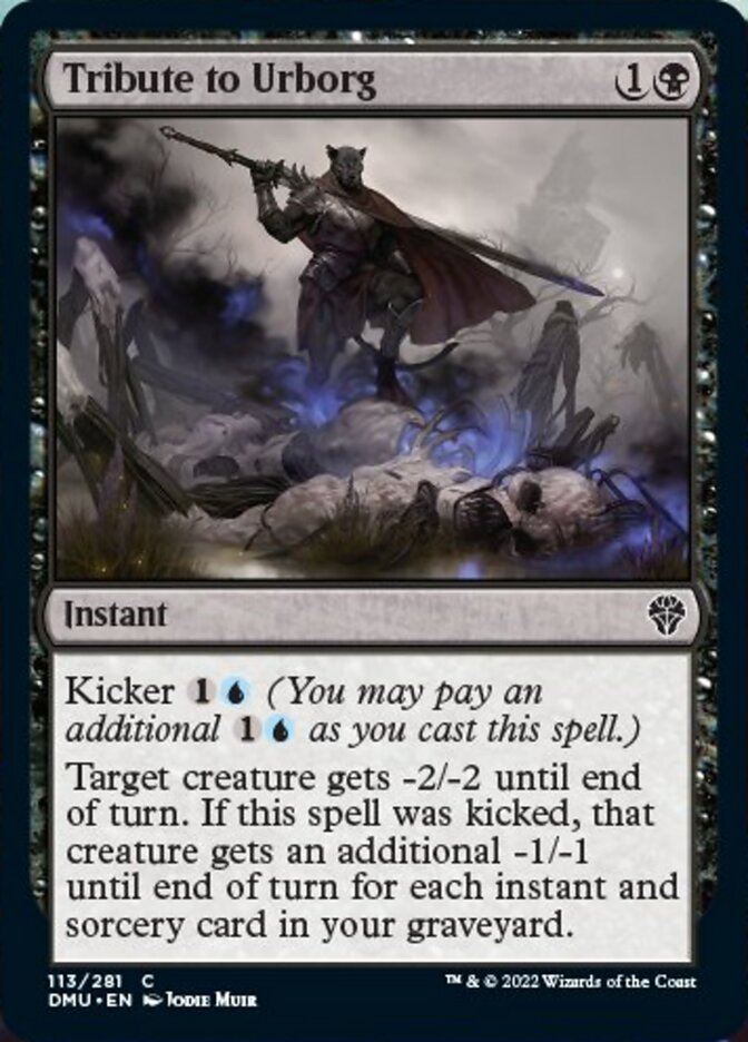 Tribute to Urborg [Dominaria United] | Exor Games Summserside