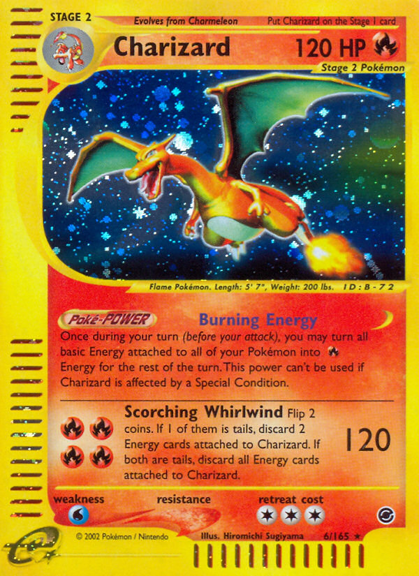 Charizard (6/165) [Expedition: Base Set] | Exor Games Summserside