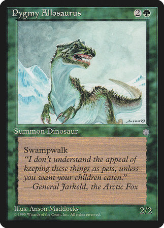 Pygmy Allosaurus [Ice Age] | Exor Games Summserside