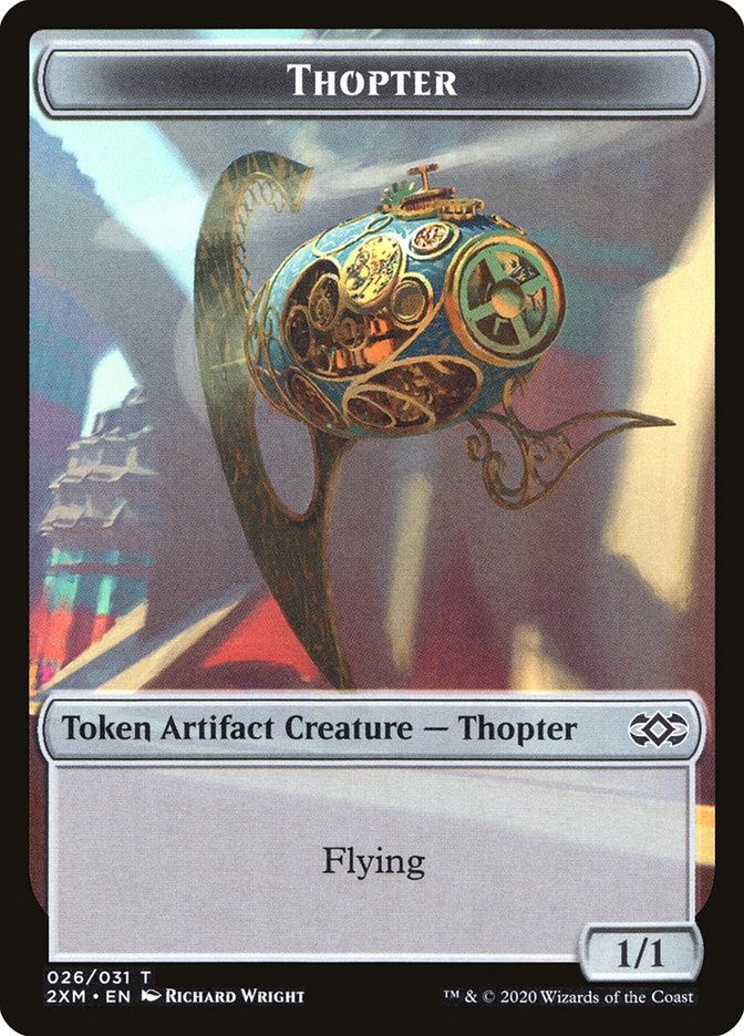 Thopter (026/031) [Double Masters Tokens] | Exor Games Summserside