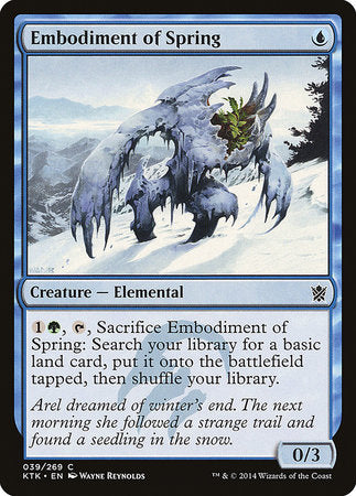 Embodiment of Spring [Khans of Tarkir] | Exor Games Summserside