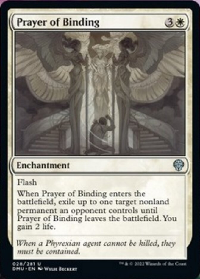 Prayer of Binding [Dominaria United] | Exor Games Summserside