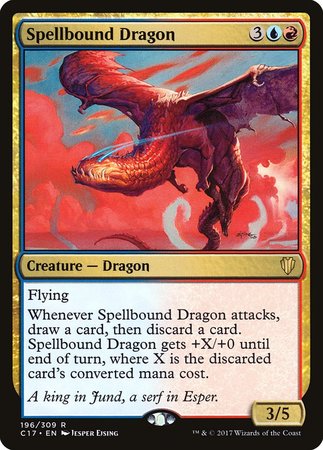 Spellbound Dragon [Commander 2017] | Exor Games Summserside