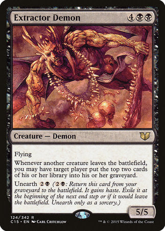 Extractor Demon [Commander 2015] | Exor Games Summserside