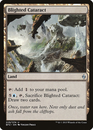 Blighted Cataract [Battle for Zendikar] | Exor Games Summserside