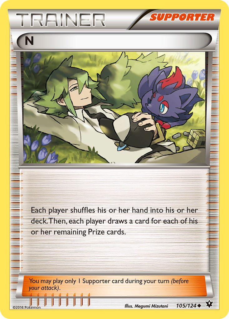 N (105/124) [XY: Fates Collide] | Exor Games Summserside