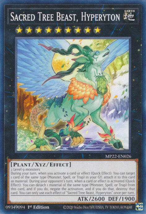 Sacred Tree Beast, Hyperyton [MP22-EN026] Common | Exor Games Summserside