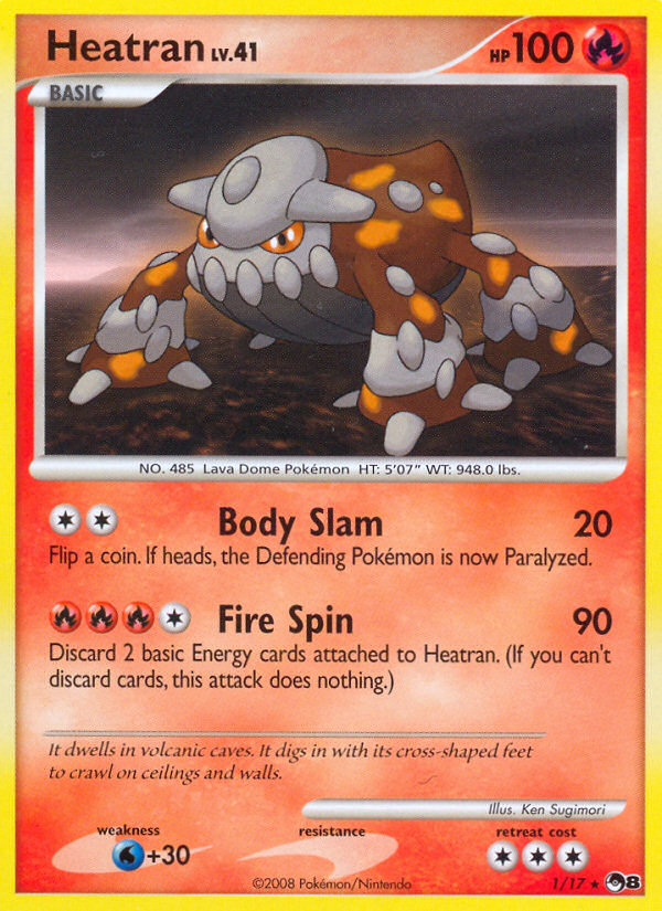 Heatran (1/17) [POP Series 8] | Exor Games Summserside