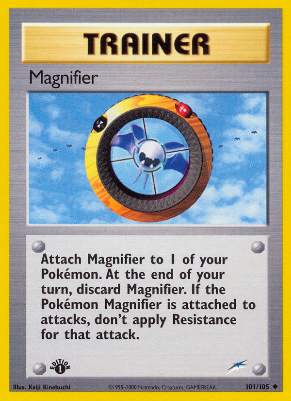 Magnifier (101/105) [Neo Destiny 1st Edition] | Exor Games Summserside