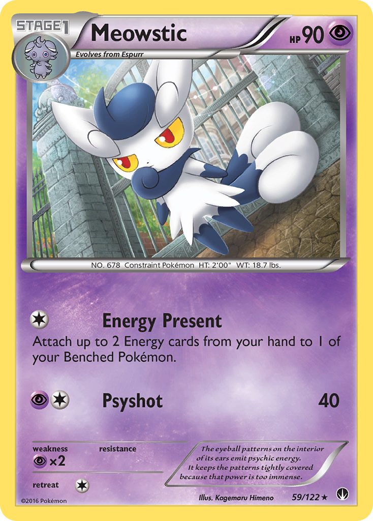 Meowstic (59/122) [XY: BREAKpoint] | Exor Games Summserside