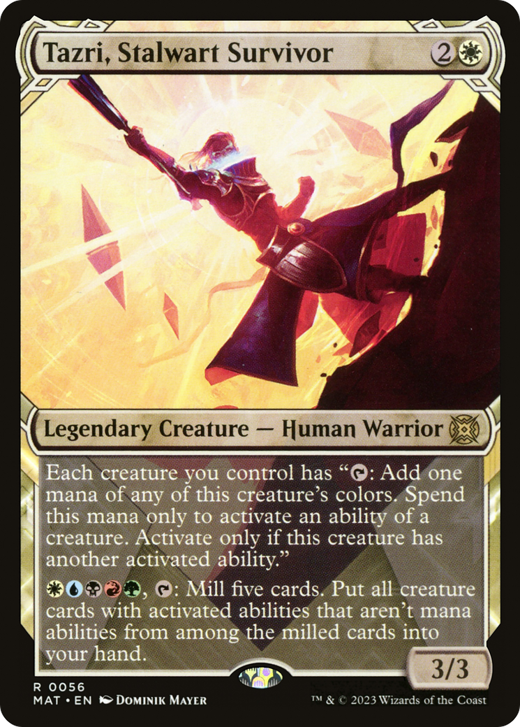 Tazri, Stalwart Survivor (Showcase) [March of the Machine: The Aftermath] | Exor Games Summserside
