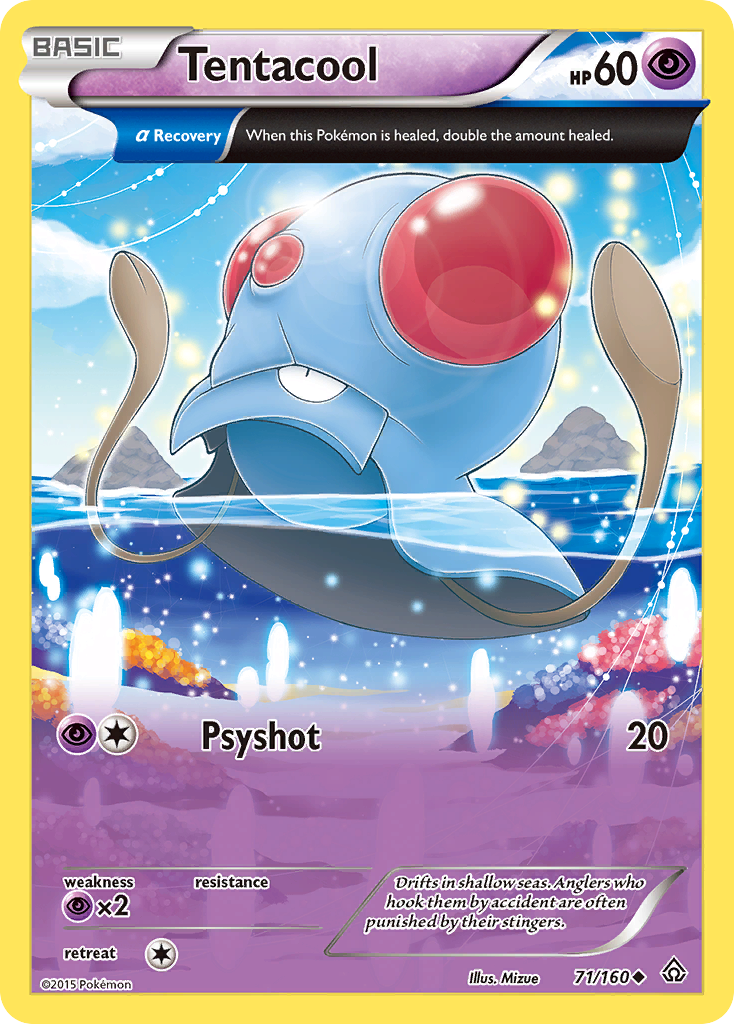 Tentacool (71/160) [XY: Primal Clash] | Exor Games Summserside