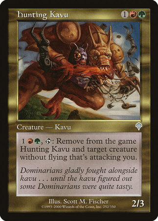 Hunting Kavu [Invasion] | Exor Games Summserside