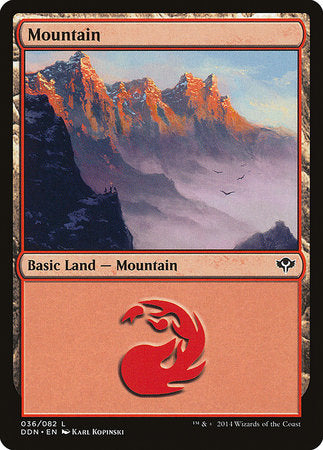 Mountain (36) [Duel Decks: Speed vs. Cunning] | Exor Games Summserside