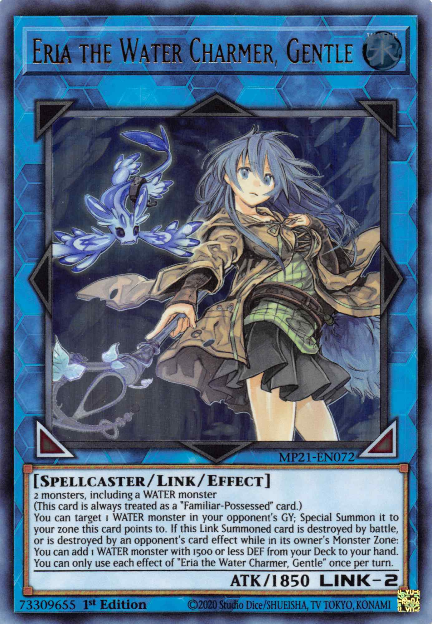 Eria the Water Charmer, Gentle [MP21-EN072] Ultra Rare | Exor Games Summserside