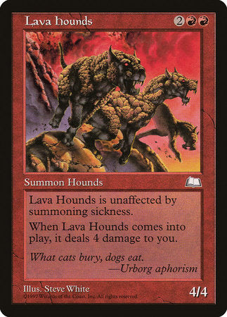 Lava Hounds [Weatherlight] | Exor Games Summserside