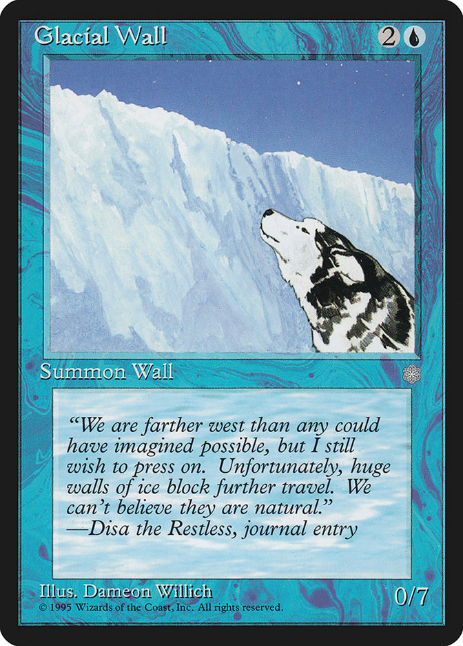 Glacial Wall [Ice Age] | Exor Games Summserside