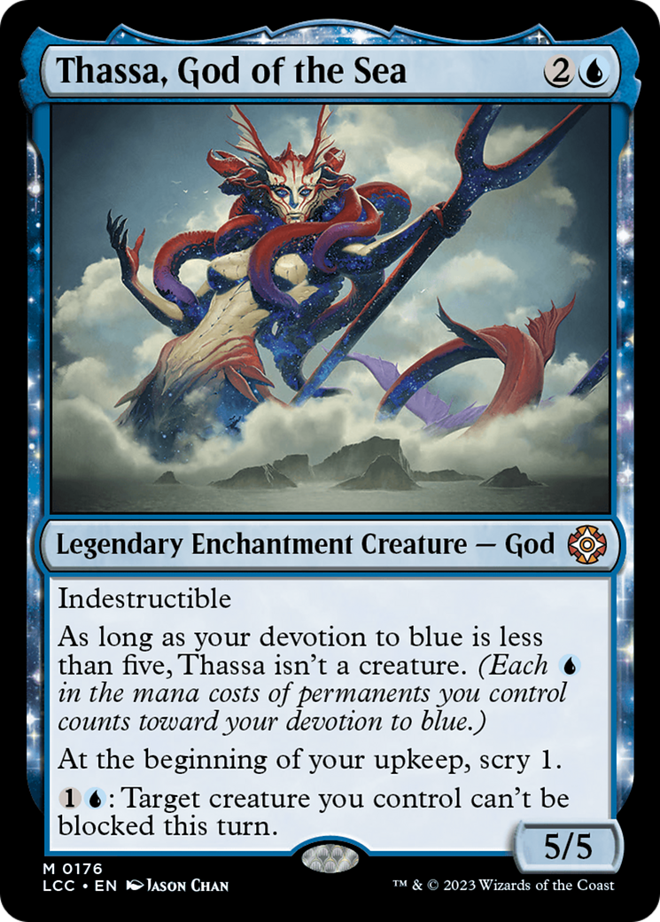 Thassa, God of the Sea [The Lost Caverns of Ixalan Commander] | Exor Games Summserside