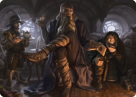 Sharkey, Tyrant of the Shire Art Card [The Lord of the Rings: Tales of Middle-earth Art Series] | Exor Games Summserside