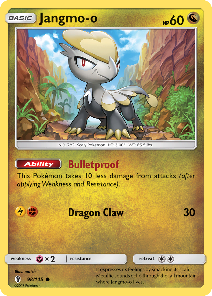 Jangmo-o (98/145) [Sun & Moon: Guardians Rising] | Exor Games Summserside