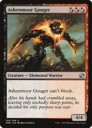 Ashenmoor Gouger [Modern Masters 2015] | Exor Games Summserside