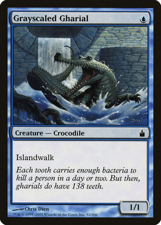 Grayscaled Gharial [Ravnica: City of Guilds] | Exor Games Summserside