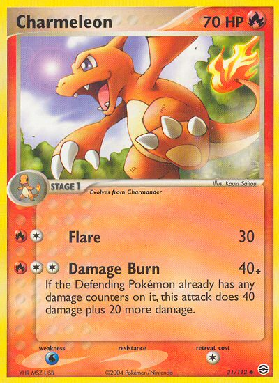 Charmeleon (31/112) [EX: FireRed & LeafGreen] | Exor Games Summserside