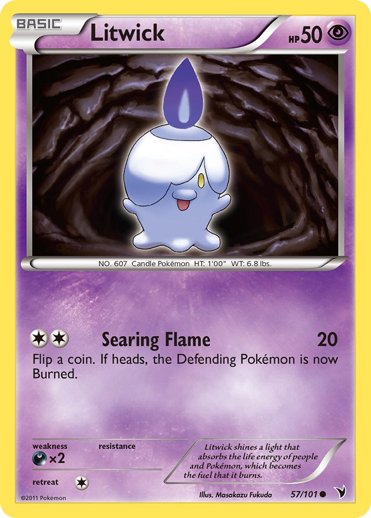 Litwick (57/101) [Black & White: Noble Victories] | Exor Games Summserside