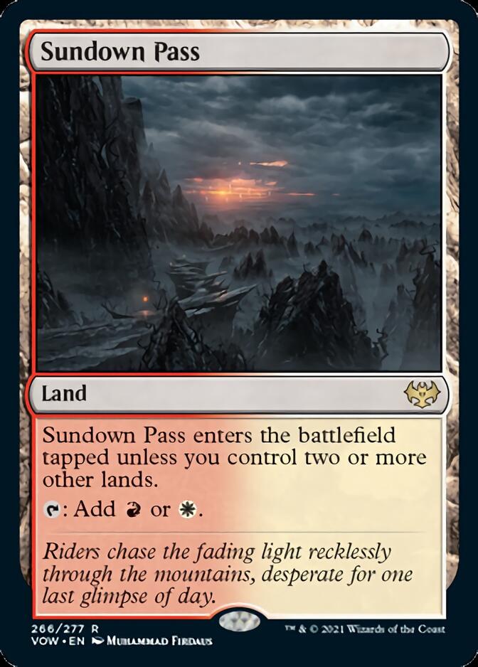 Sundown Pass [Innistrad: Crimson Vow] | Exor Games Summserside