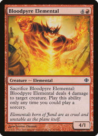 Bloodpyre Elemental [Shards of Alara] | Exor Games Summserside