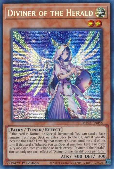 Diviner of the Herald [MP22-EN056] Prismatic Secret Rare | Exor Games Summserside