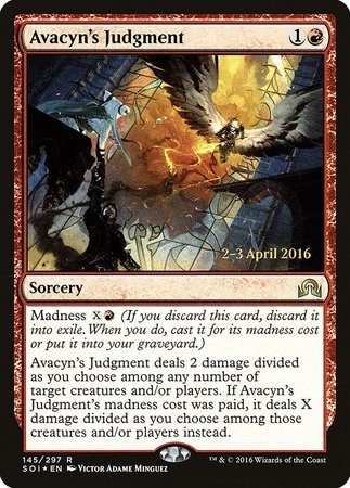 Avacyn's Judgment [Shadows over Innistrad Promos] | Exor Games Summserside