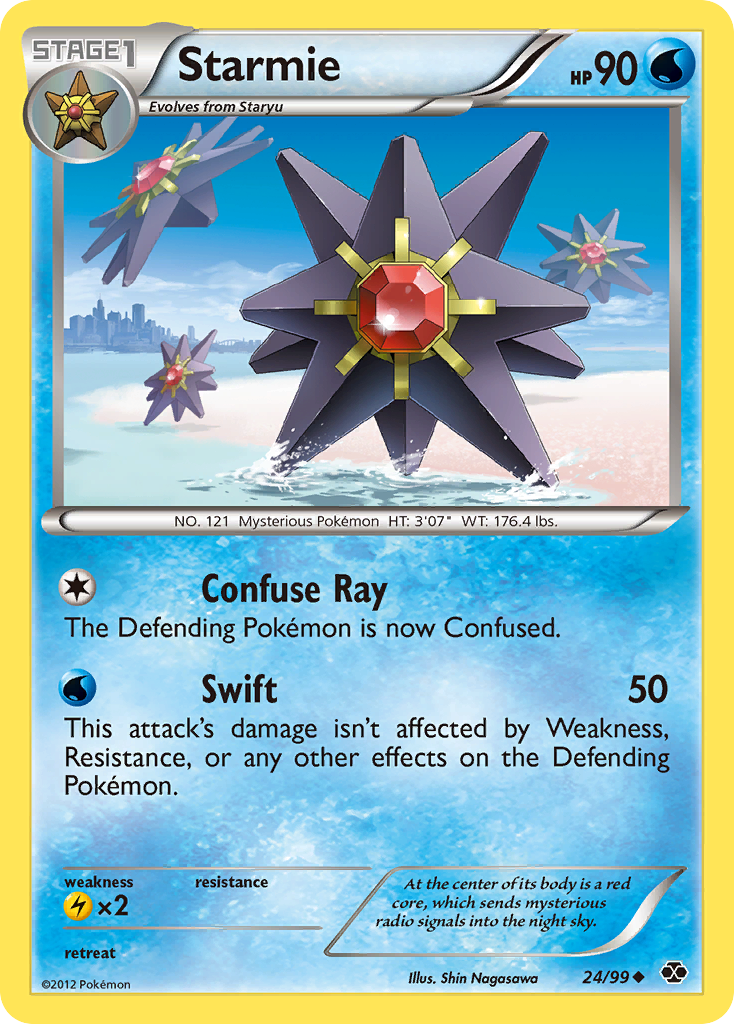 Starmie (24/99) [Black & White: Next Destinies] | Exor Games Summserside