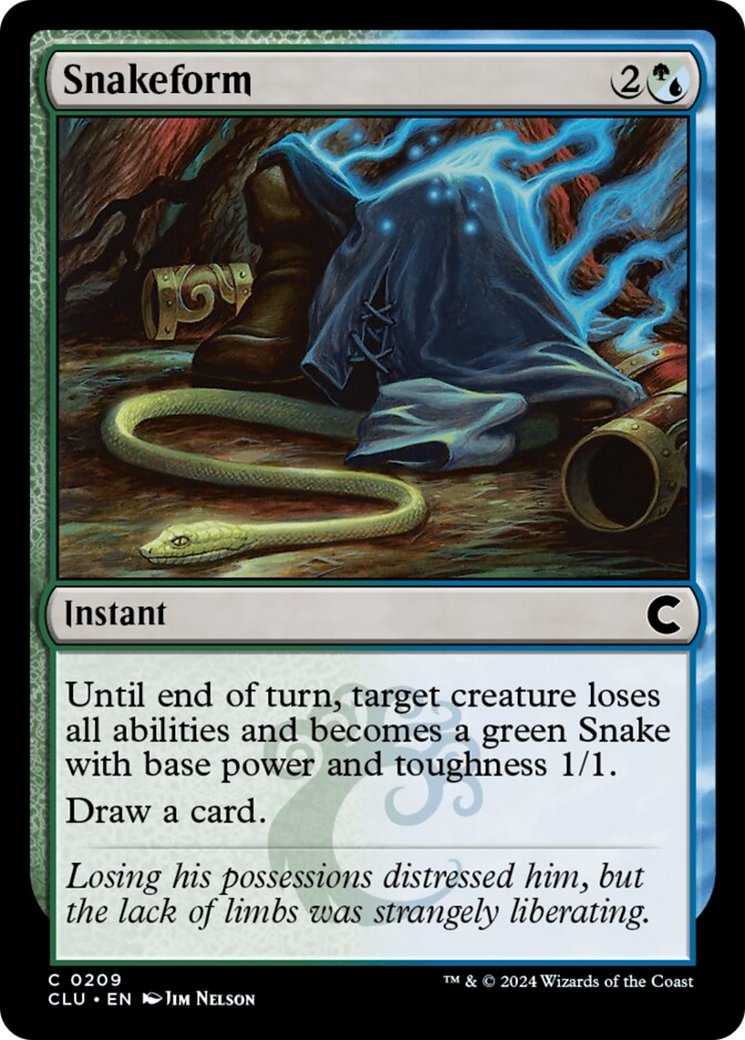 Snakeform [Ravnica: Clue Edition] | Exor Games Summserside
