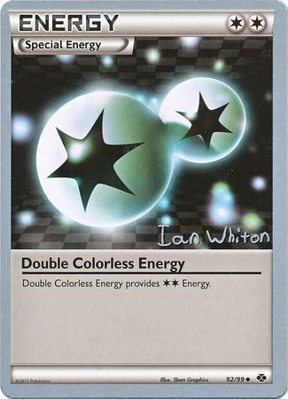Double Colorless Energy (92/99) (American Gothic - Ian Whiton) [World Championships 2013] | Exor Games Summserside