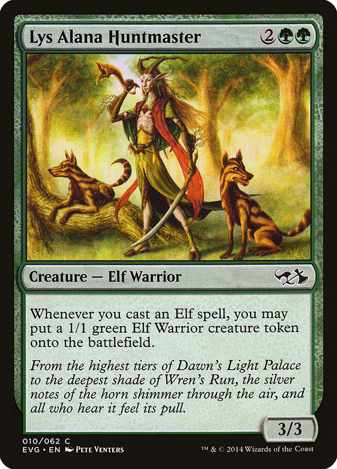 Lys Alana Huntmaster (Elves vs. Goblins) [Duel Decks Anthology] | Exor Games Summserside