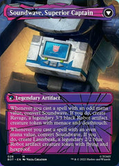 Soundwave, Sonic Spy // Soundwave, Superior Captain (Shattered Glass) [Universes Beyond: Transformers] | Exor Games Summserside