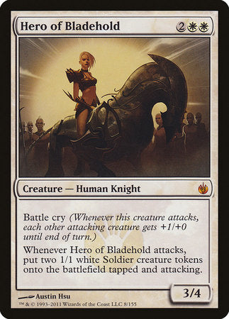 Hero of Bladehold [Mirrodin Besieged] | Exor Games Summserside