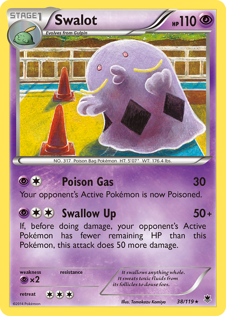 Swalot (38/119) [XY: Phantom Forces] | Exor Games Summserside