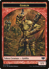 Goblin // Goat Double-sided Token [Commander 2014 Tokens] | Exor Games Summserside