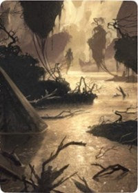 Murkwater Pathway Art Card [Zendikar Rising Art Series] | Exor Games Summserside