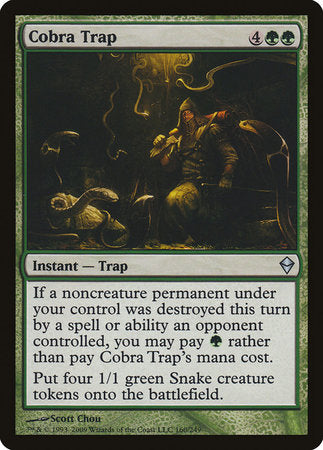 Cobra Trap [Zendikar] | Exor Games Summserside